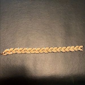 Vintage gold plated bracelet 1950’s TRAFARI